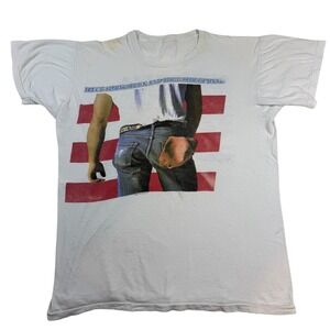 Vintage Bruce Springsteen "Born in the U.S.A." World Tour T-Shirt – 1984–85,